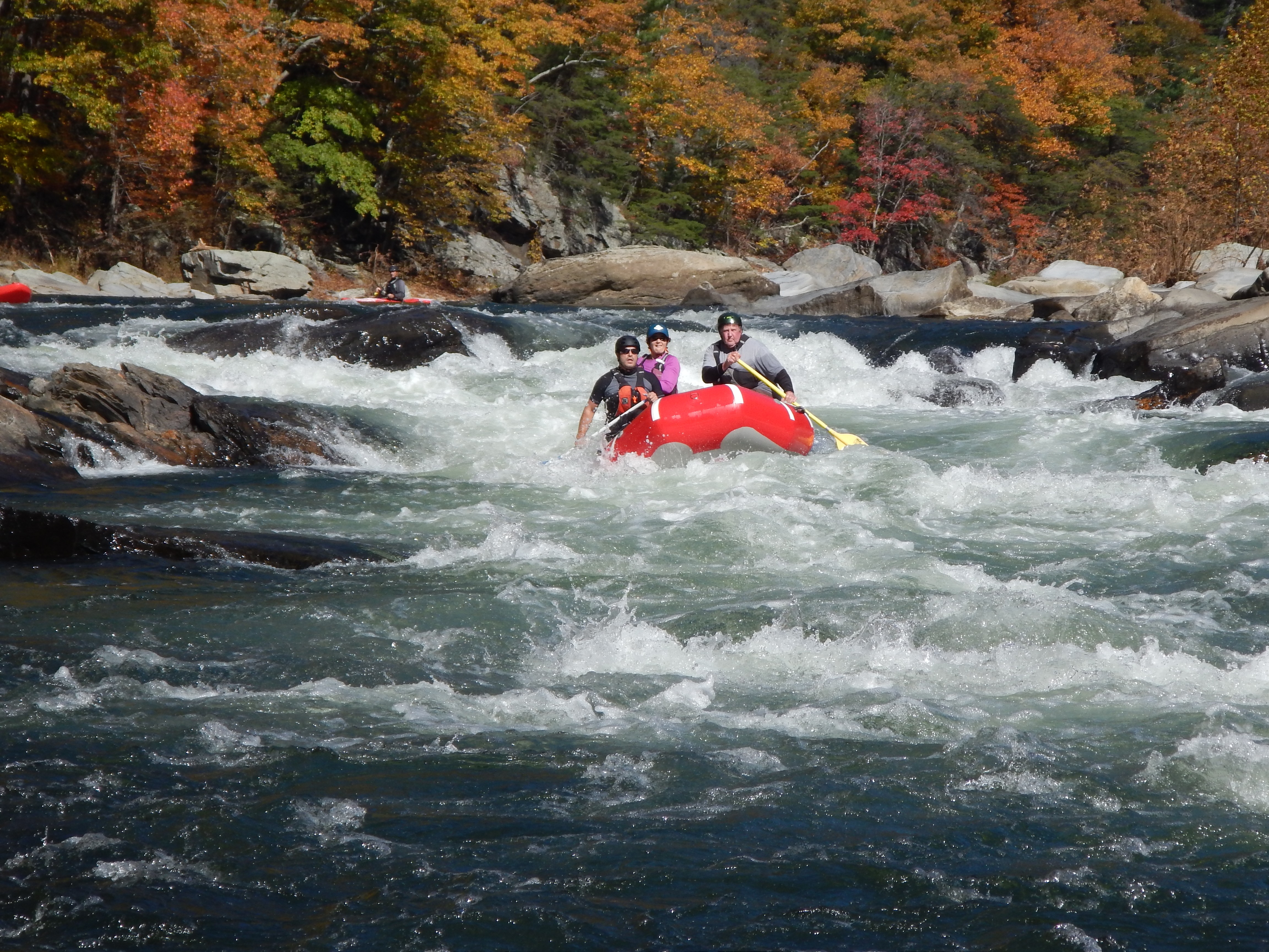 Whitewater Rafting the Nolichucky River